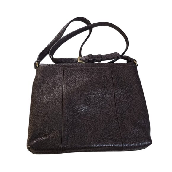 Tignanello Pebble & Suede Leather Multi-Pocket RFID Crossbody A282420 - Picture 3 of 7